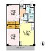 マンション紫雲 Bの間取り画像