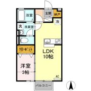 ヴィラセゾンⅢの間取り画像