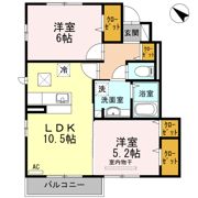 エミネンスⅢの間取り画像