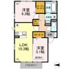D-roomモンテの間取り画像