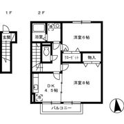 ヴィラ・モナリエールC棟の間取り画像