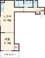 クリエオーレ元町の間取り画像