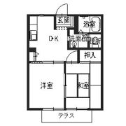 コーポ・エクセレント3の間取り画像