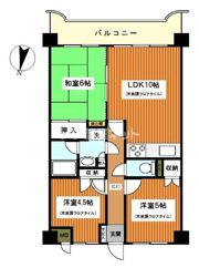ジュネパレス横浜第一の間取り画像