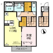 サンヴェルディⅢ Aの間取り画像