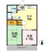 コーポスピカの間取り画像