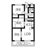 クレスト21 S棟の間取り画像