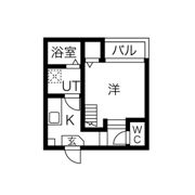 ディアコート鶴里の間取り画像