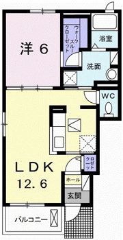 グランデール興浜Ⅲの間取り画像