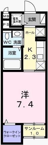 ジュエルの間取り画像