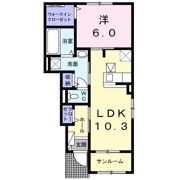 フォルトゥーナⅠの間取り画像