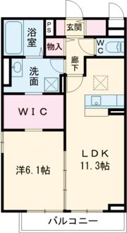 カーザ ヴェルデ C棟の間取り画像