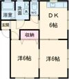パークハイツA棟の間取り画像