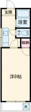 ファミール千本杉の間取り画像