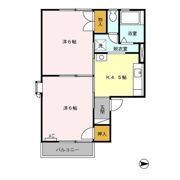 エルひょうたん山 Bの間取り画像