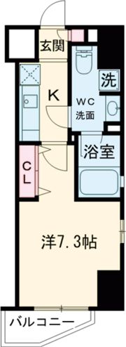 カレント今池の間取り画像