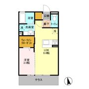 フロンティアFの間取り画像