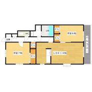 カンフリエの間取り画像