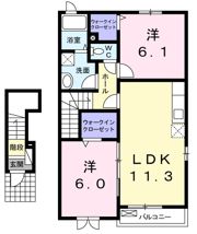 ラプレの間取り画像