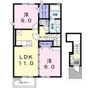 アヴェニールイグチⅥの間取り画像