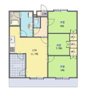 成田コリンズの間取り画像