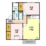 セジュールねごやの間取り画像