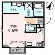 エバーグリーン涌波の間取り画像