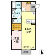 ハイツあすなろの間取り画像