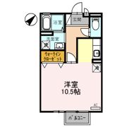 パークサイドヒロツグ A棟の間取り画像