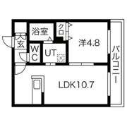 Fons発寒南(フォンス)の間取り画像