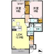 アーク クレールの間取り画像