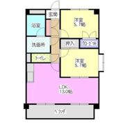 レージュ原の間取り画像