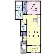 司レジデンスの間取り画像