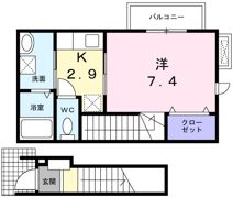 ジュネス MUKAIの間取り画像