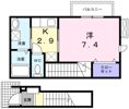 ジュネス MUKAIの間取り画像
