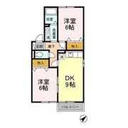 セジュール南風の間取り画像