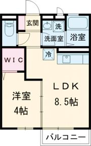 エスペランサ大刀洗Ⅰの間取り画像