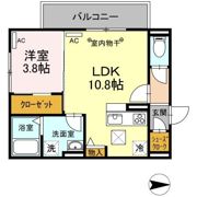 アンプルールKの間取り画像