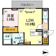 アンプルールKの間取り画像