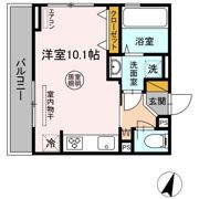 ワイズフォレストⅢ袖ヶ浦の間取り画像