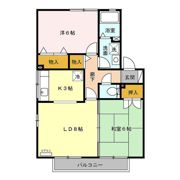 サンメゾン Cの間取り画像