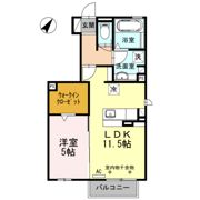 モンターニュサンク・中村の間取り画像
