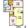 G maison B棟の間取り画像