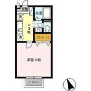 PIA欅 B棟の間取り画像
