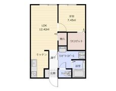 パレーシャル香椎の間取り画像