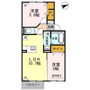 エスポワールの間取り画像