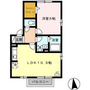 カルム ファミュの間取り画像
