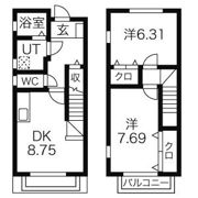 グレイスSAKURAの間取り画像