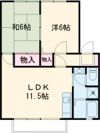 シャムロックⅡ(壬生)の間取り画像