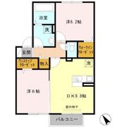 サンライズ Aの間取り画像